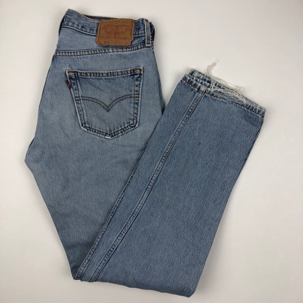 Vintage Levi’s 550 High Waist wedgie fit Jeans - Picture 3 of 8